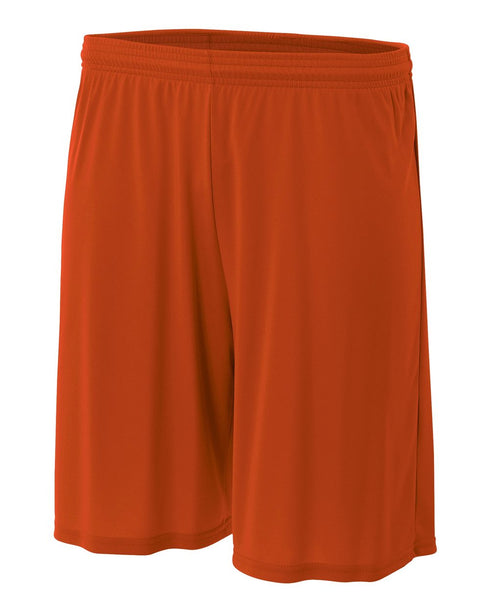 A4 9" Cooling Performance Short (N5283), Color 'Athletic Orange'